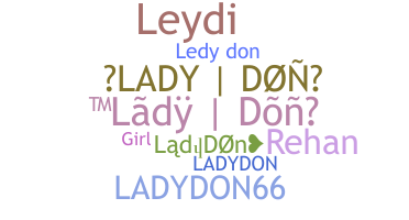 ชื่อเล่น - LadyDon