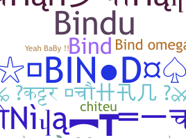 ชื่อเล่น - BinD