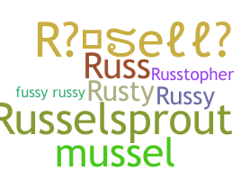 ชื่อเล่น - Russell