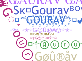 ชื่อเล่น - Gourav