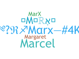 ชื่อเล่น - Marx