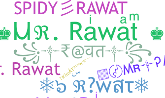ชื่อเล่น - Rawat