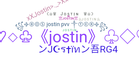 ชื่อเล่น - jostin