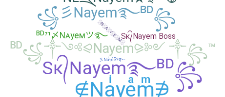 ชื่อเล่น - Nayem