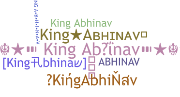ชื่อเล่น - KingAbhinav