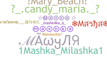 ชื่อเล่น - Masha