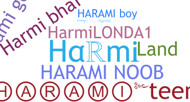 ชื่อเล่น - Harmi