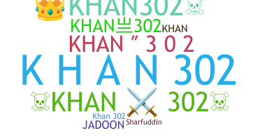 ชื่อเล่น - Khan302