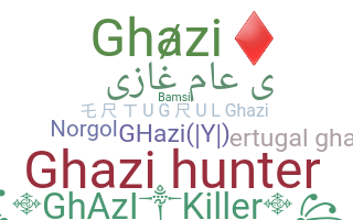 ชื่อเล่น - Ghazi