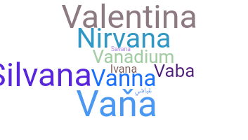 ชื่อเล่น - Vana