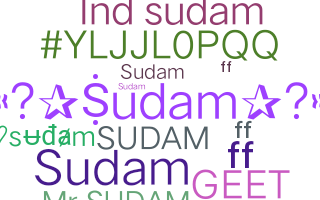 ชื่อเล่น - Sudam