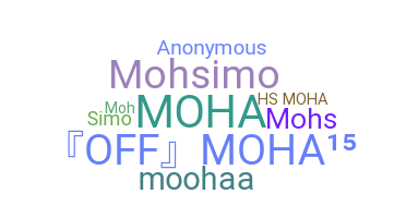 ชื่อเล่น - MoHA
