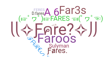 ชื่อเล่น - Fares