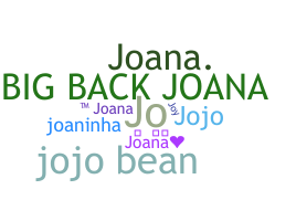 ชื่อเล่น - Joana