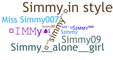 ชื่อเล่น - Simmy