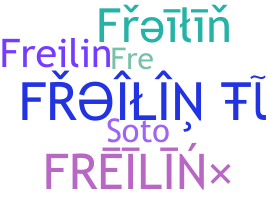 ชื่อเล่น - freilin