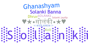 ชื่อเล่น - Solanki