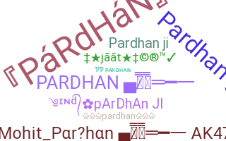 ชื่อเล่น - Pardhan