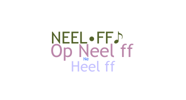 ชื่อเล่น - Neelff