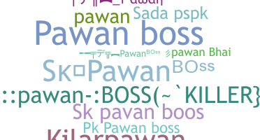 ชื่อเล่น - Pawanboss