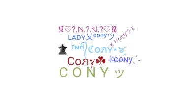 ชื่อเล่น - Cony