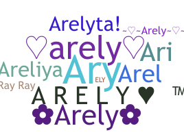 ชื่อเล่น - Arely