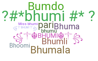 ชื่อเล่น - Bhumi