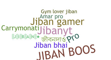 ชื่อเล่น - Jiban