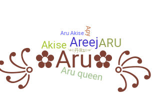 ชื่อเล่น - Aru