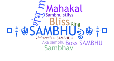 ชื่อเล่น - Sambhu