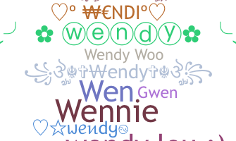 ชื่อเล่น - Wendy