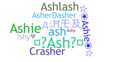 ชื่อเล่น - Asher