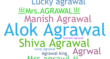 ชื่อเล่น - Agrawal