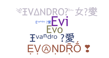 ชื่อเล่น - Evandro