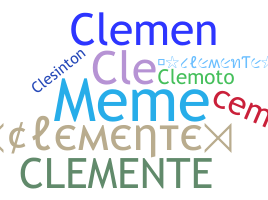 ชื่อเล่น - Clemente