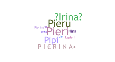 ชื่อเล่น - Pierina