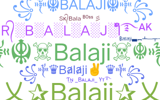 ชื่อเล่น - Balaji