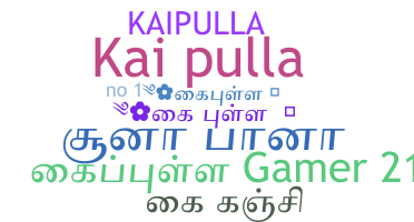 ชื่อเล่น - Kaipulla