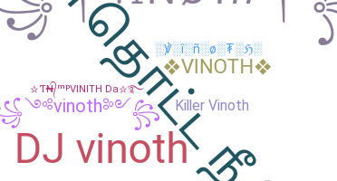 ชื่อเล่น - Vinoth