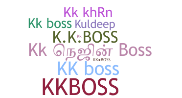 ชื่อเล่น - Kkboss