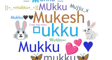 ชื่อเล่น - Mukku