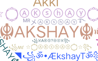 ชื่อเล่น - Akshay