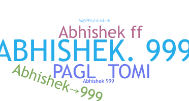 ชื่อเล่น - Abhishek999