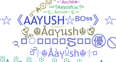 ชื่อเล่น - aayush
