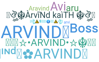 ชื่อเล่น - Arvind