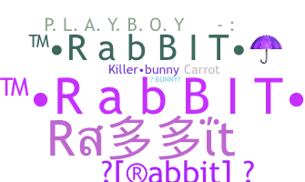 ชื่อเล่น - rabbit