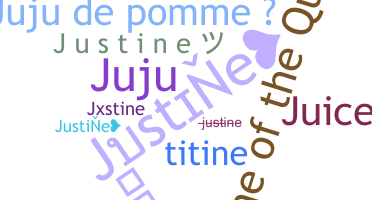 ชื่อเล่น - Justine