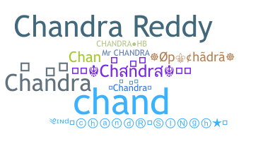 ชื่อเล่น - Chandra