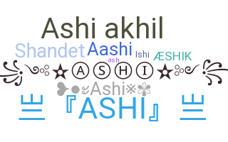 ชื่อเล่น - Ashi
