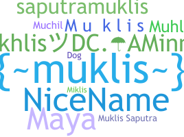 ชื่อเล่น - Muklis